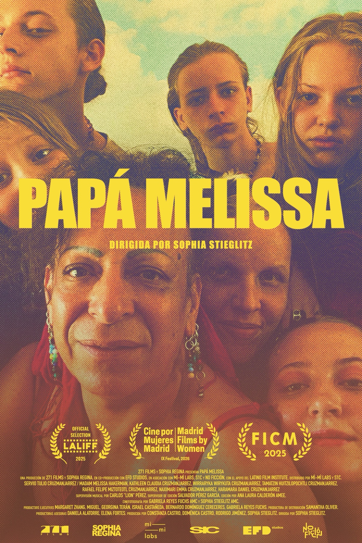 Official poster for Papá Melissa